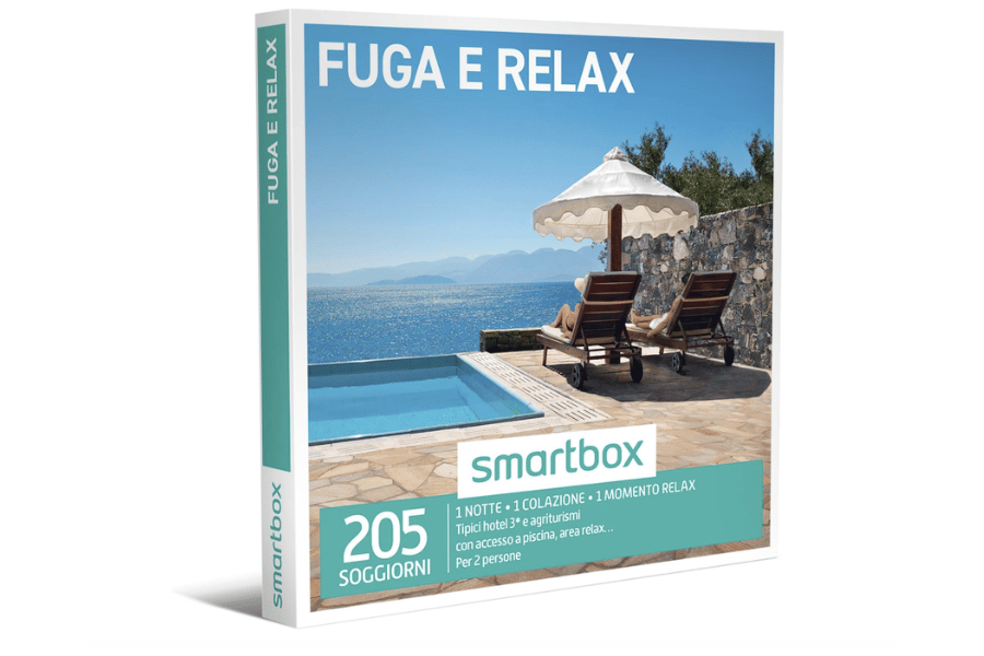 smartbox fuga e relax idea regalo donna