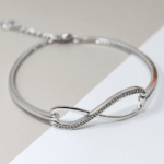bracciale infinito idea regalo donna moglie romantica