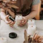 creazione candele regali personalizzati Idea regalo per donna Natale 