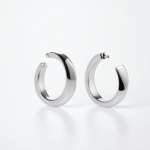 Orecchini in acciaio minimal regalo donna fidanzata fashion