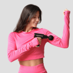 Pistola massaggiante idea regalo donna amica sportiva