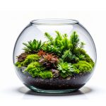 Terrario piante idea regalo donna amica 