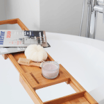 Vassoio per vasca idea regalo donna mamma romantica  benessere relax