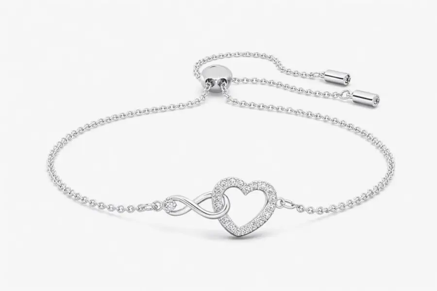 bracciale cuore infinito
