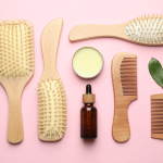 spazzola per capelli in bamboo idea regalo per moglie donna 