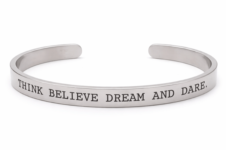 bracciale in acciaio personalizzabile 1