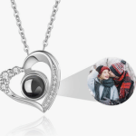 Collana con foro personalizzata idea regalo fidanzata donna romantica